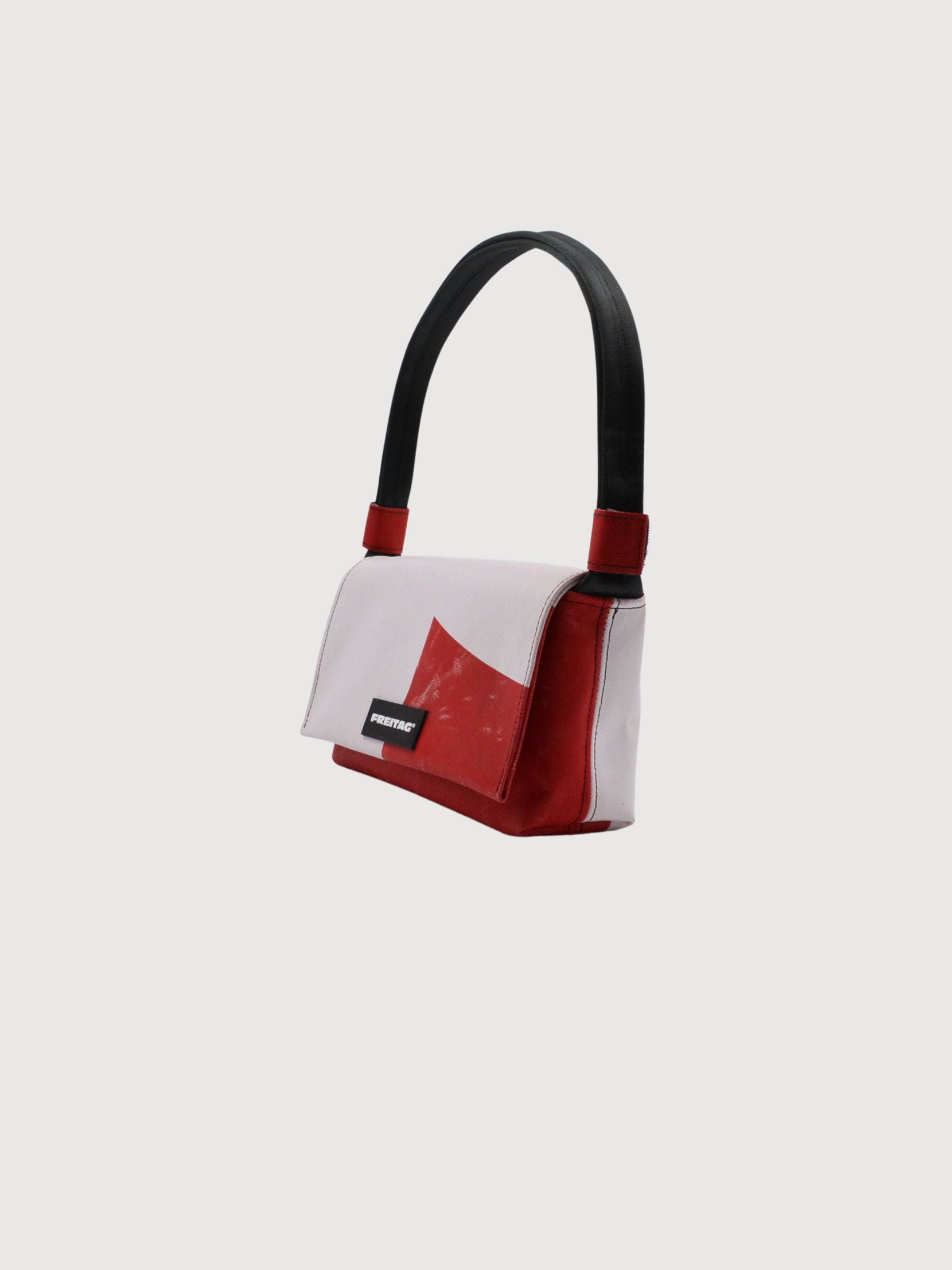 Shoulder Bag Laura White/Red | Freitag