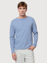 Pullover Jago Man Cotton  Blue Indigo | Rifo