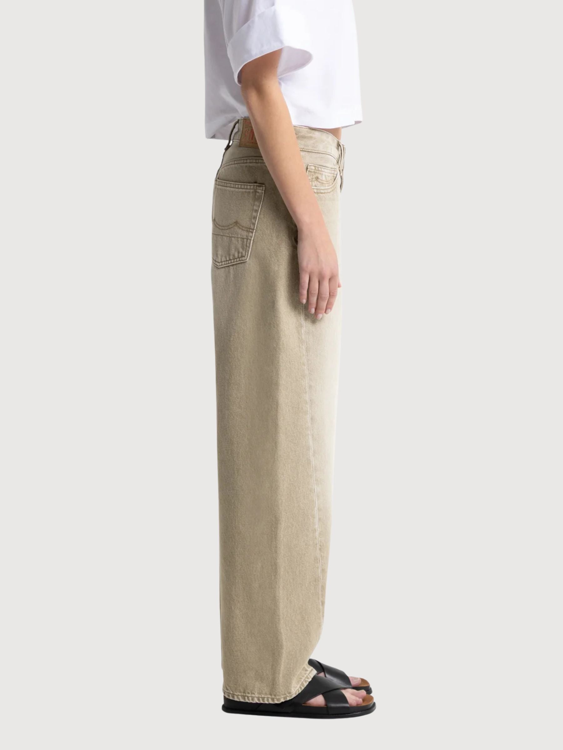 Pantalone Joan Twist Donna Beige | Kings OF Indigo