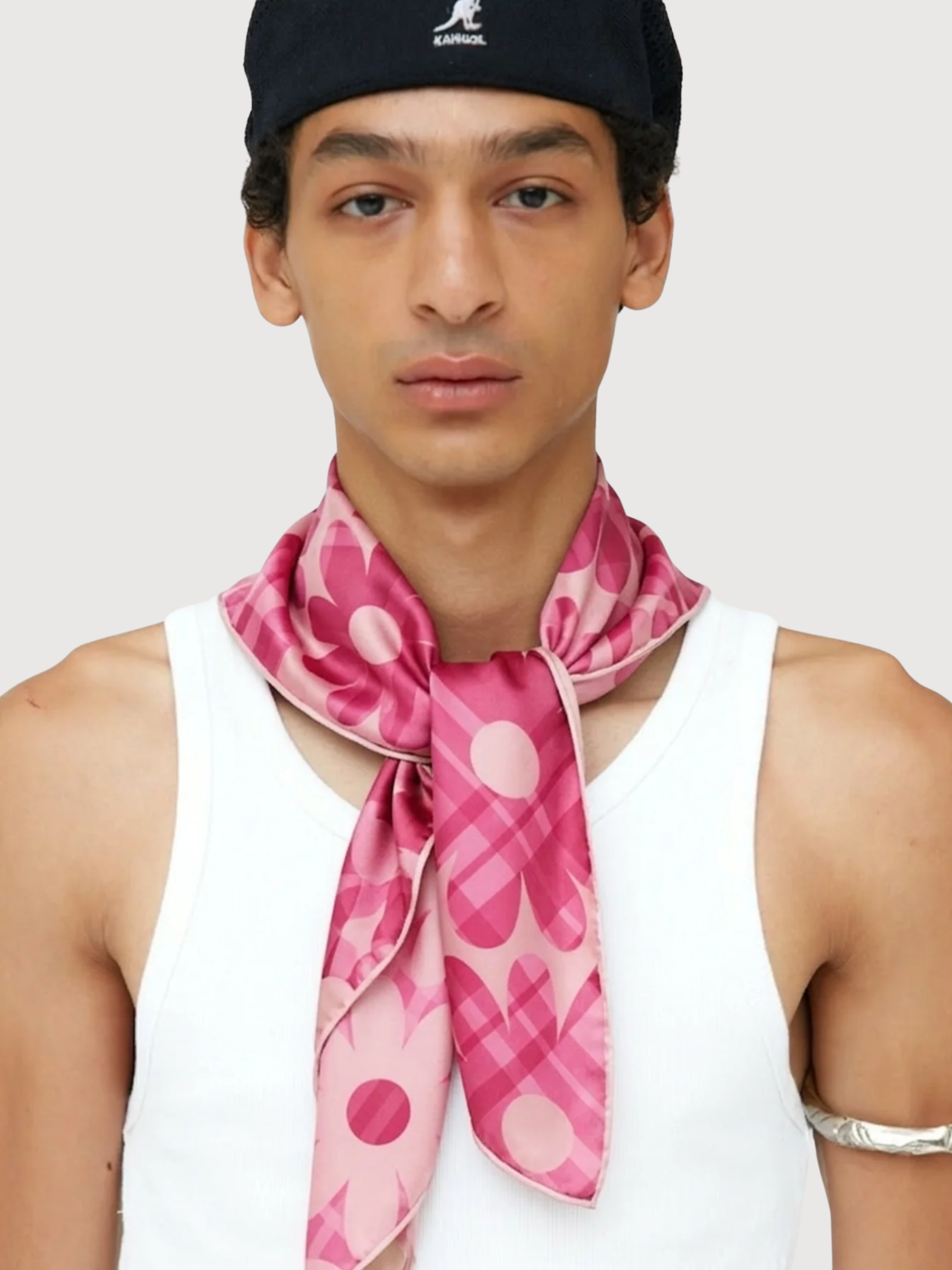 Schal Small Doubleside Pink Bloom | Verb To Do