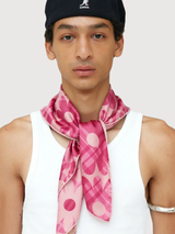 Schal Small Doubleside Pink Bloom | Verb To Do
