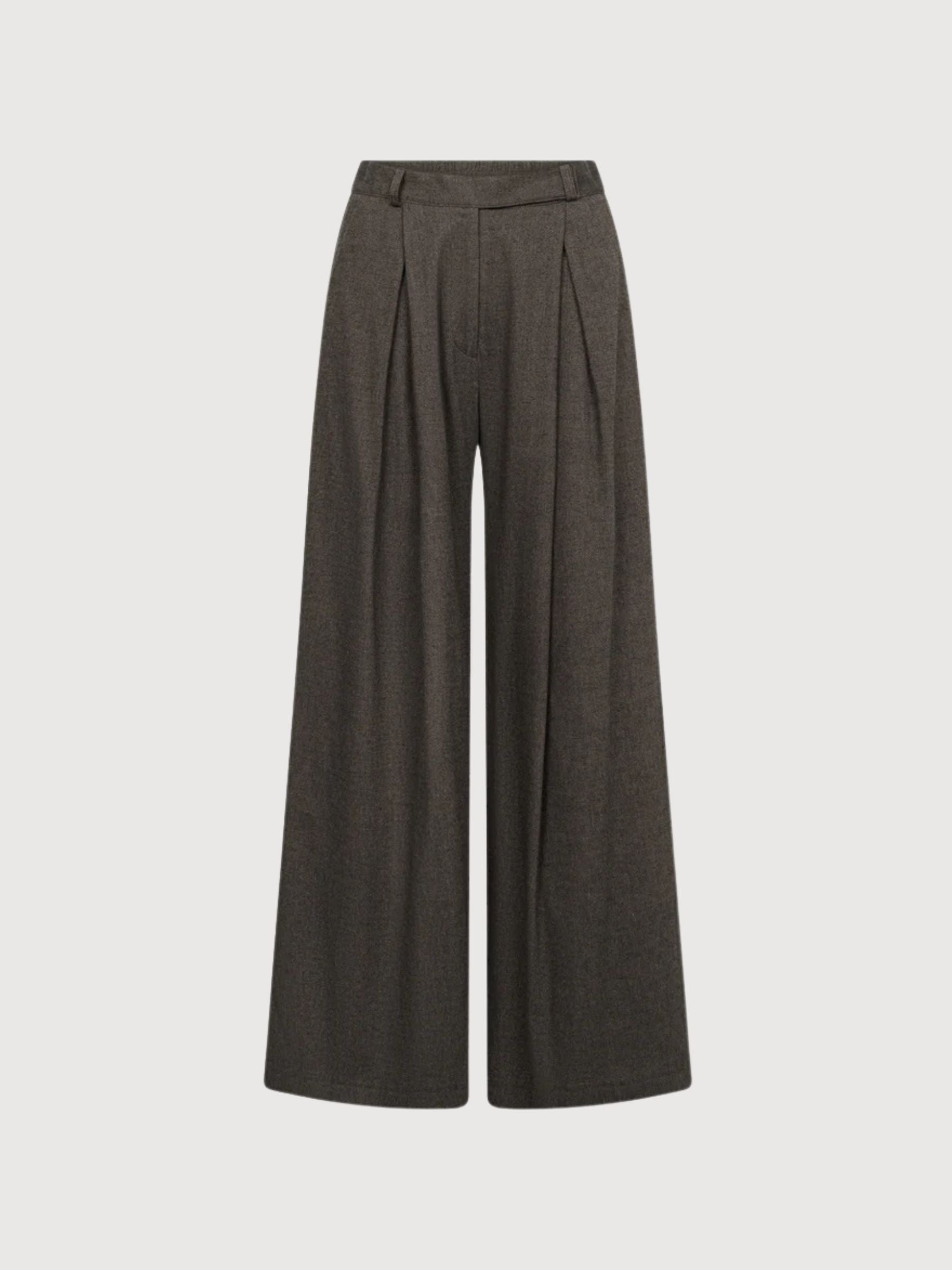 Henrike Woman Hose Kaffee |  FELI & HANS