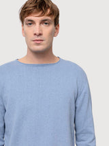 Pullover Jago Man Cotton  Blue Indigo | Rifo