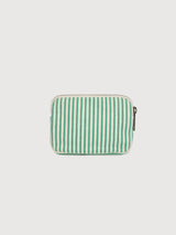 Pouchete Lili Rayures Vert | Hindbag
