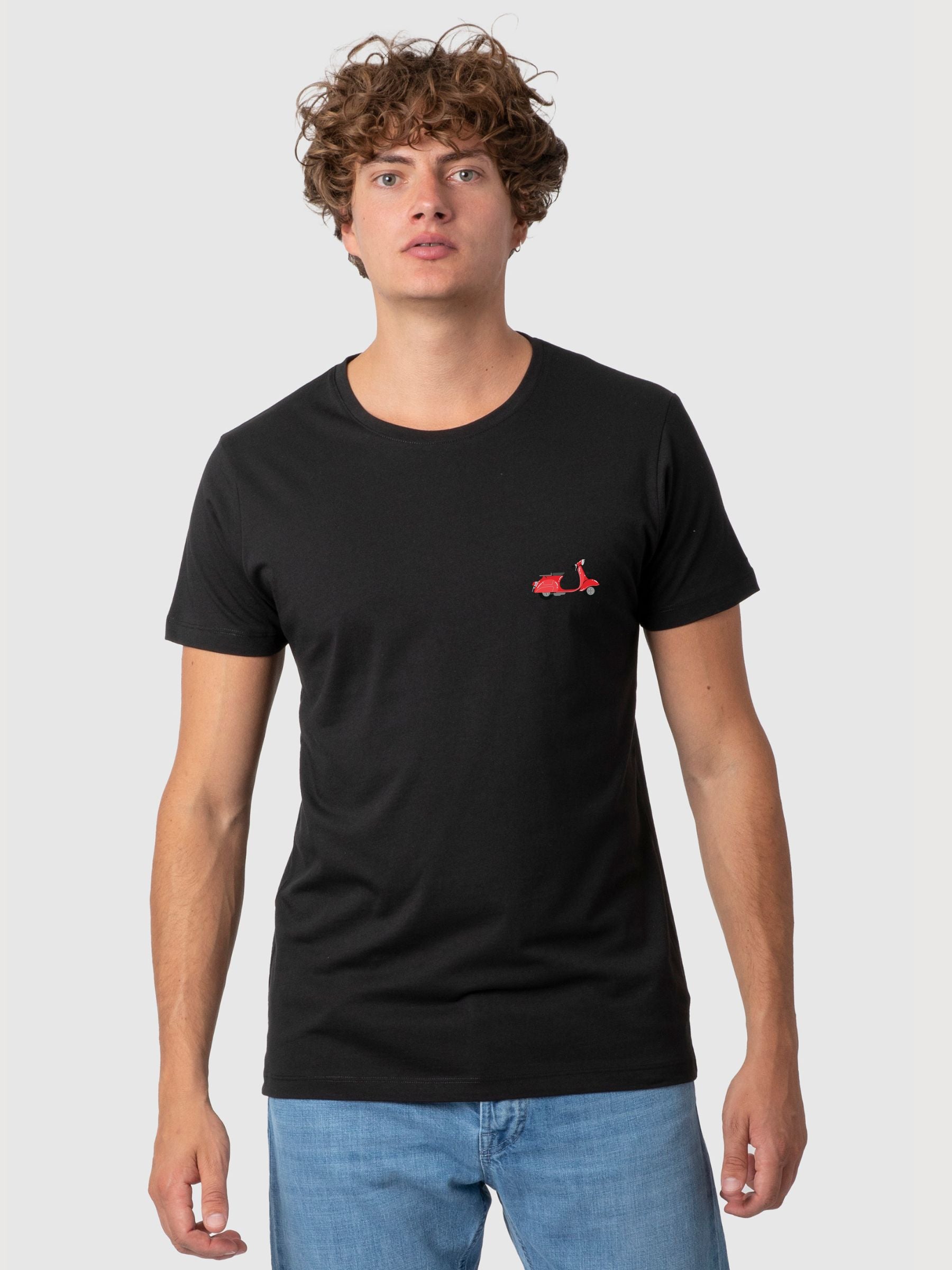 Daniel T-shirt Vespa Balck | Re-Bello