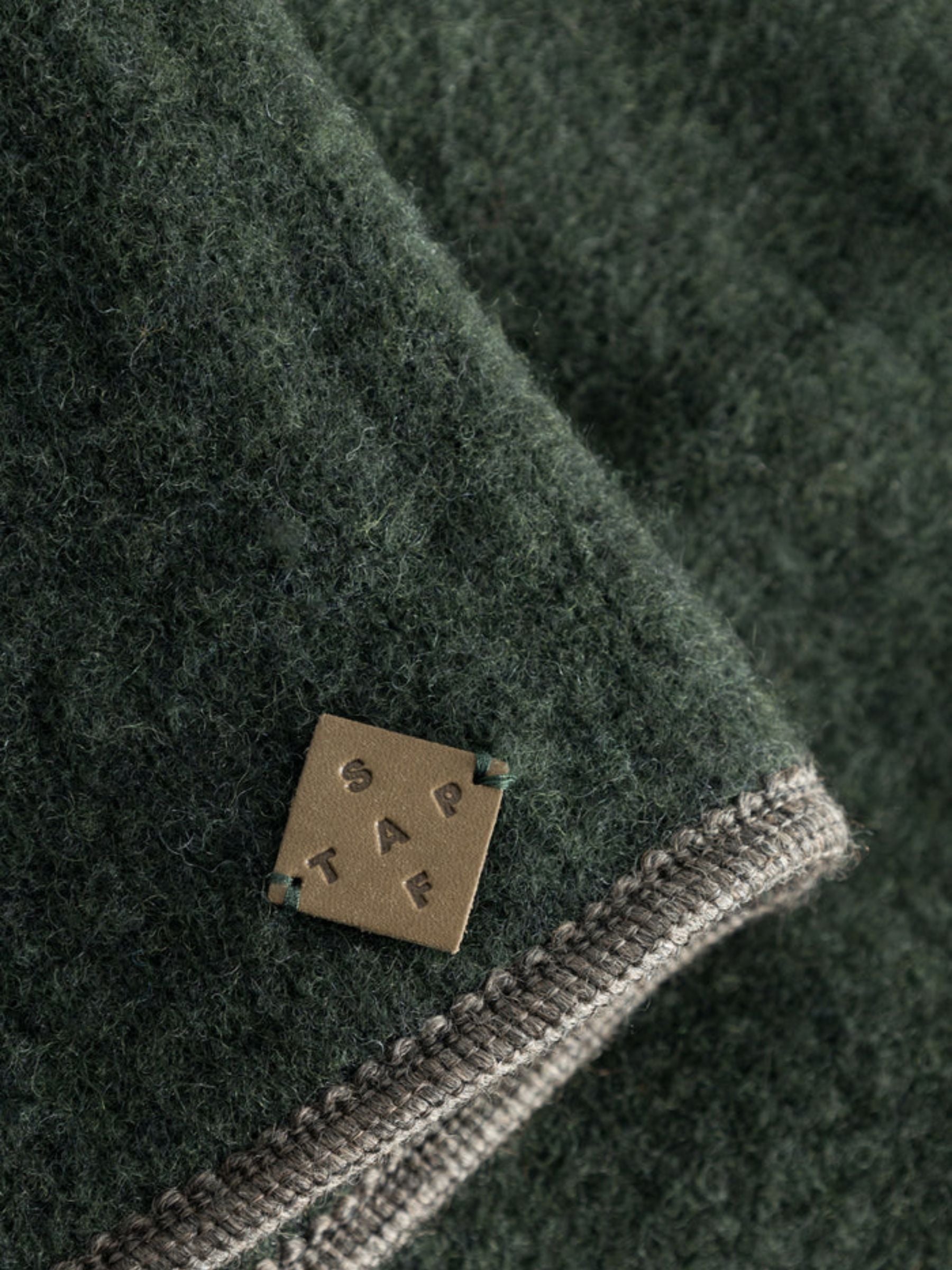 Jacket Brunhard Wool Green Dark | Stapf