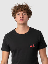 Daniel T-Shirt Vespa Schwarz | Re-Bello