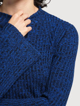 Top Fide Blue Longsleeve Woman | Dedicated