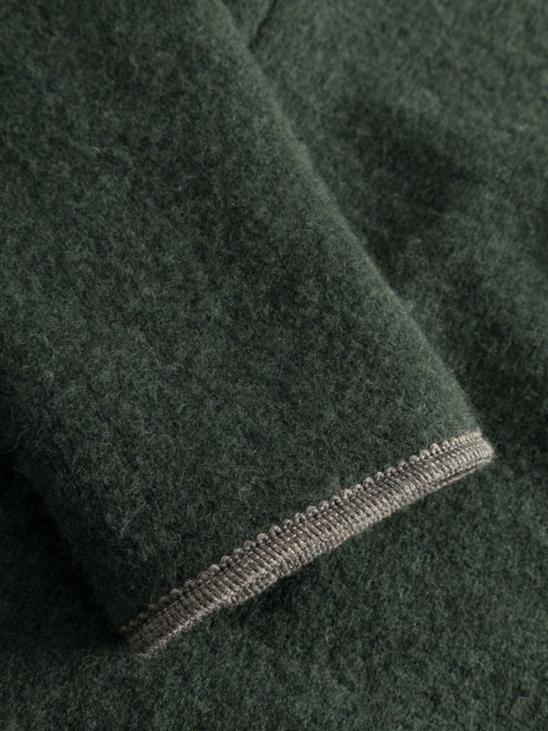 Jacket Brunhard Wool Green Dark | Stapf