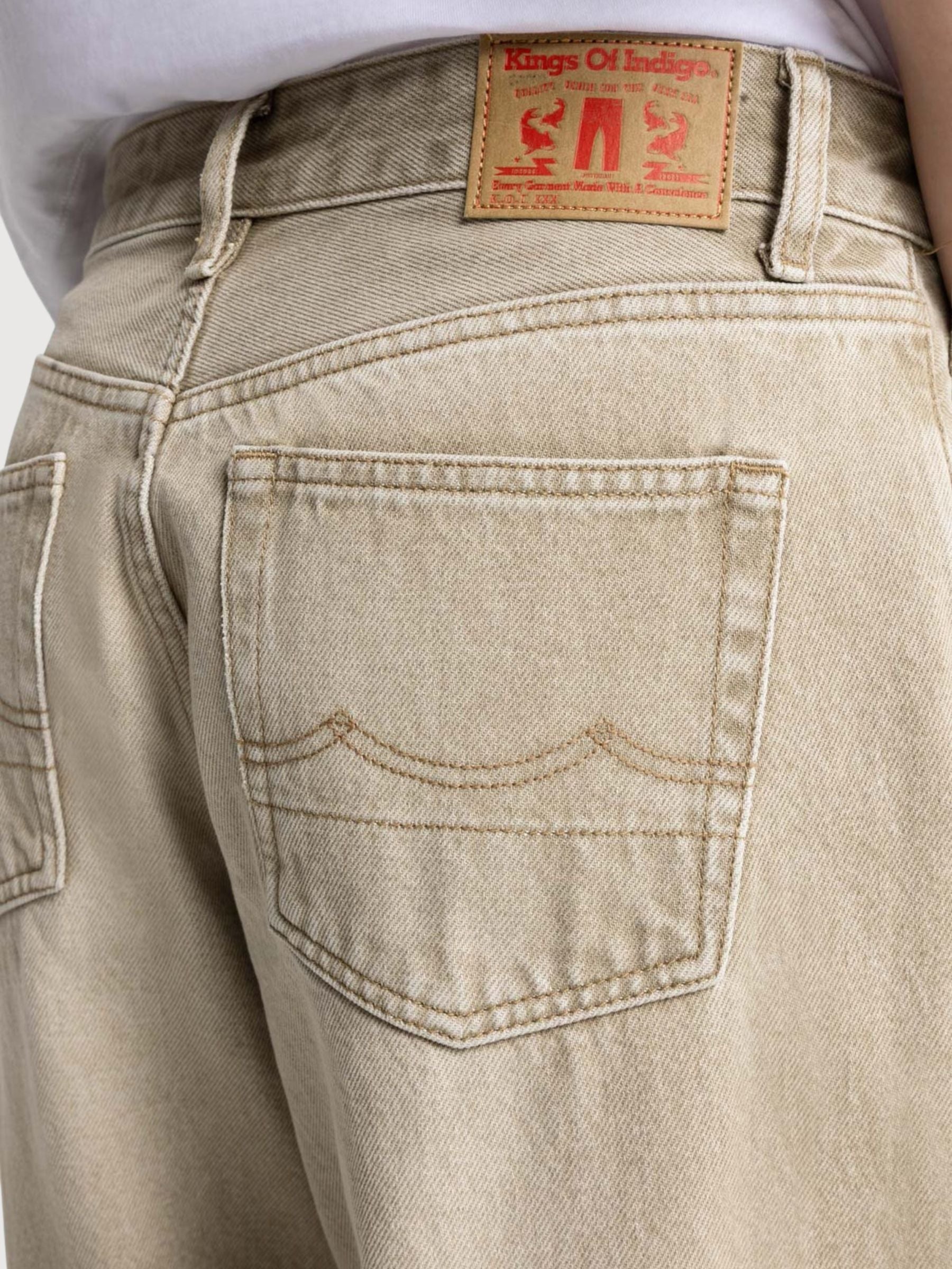 Pantalone Joan Twist Donna Beige | Kings OF Indigo