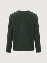 Jacket Brunhard Wool Green Dark | Stapf