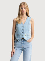Weste Brunheld Frau Blue Reef | Kings Of Indigo