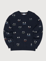 Pullover Feelings Jacquard Multicolor Man | Mazine