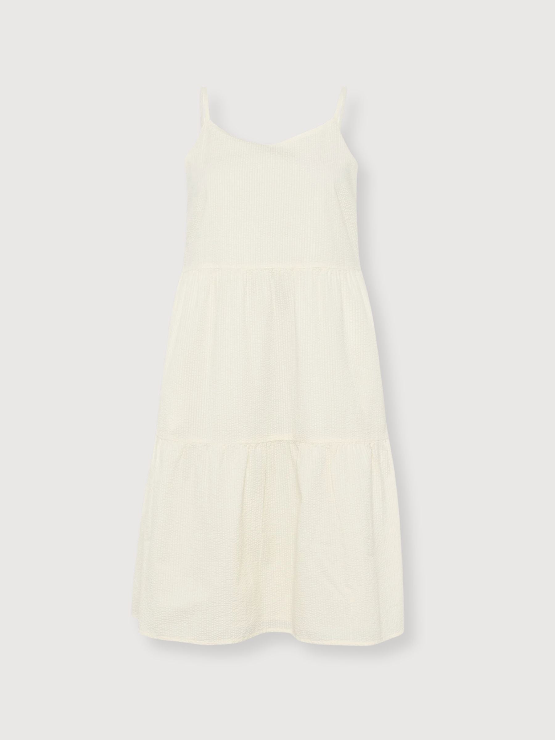 Seersucker-Trägerkleid | Knowledge Cotton Apparel