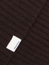 Beanie Rib Chocolate | Knowledge Cotton Apparel