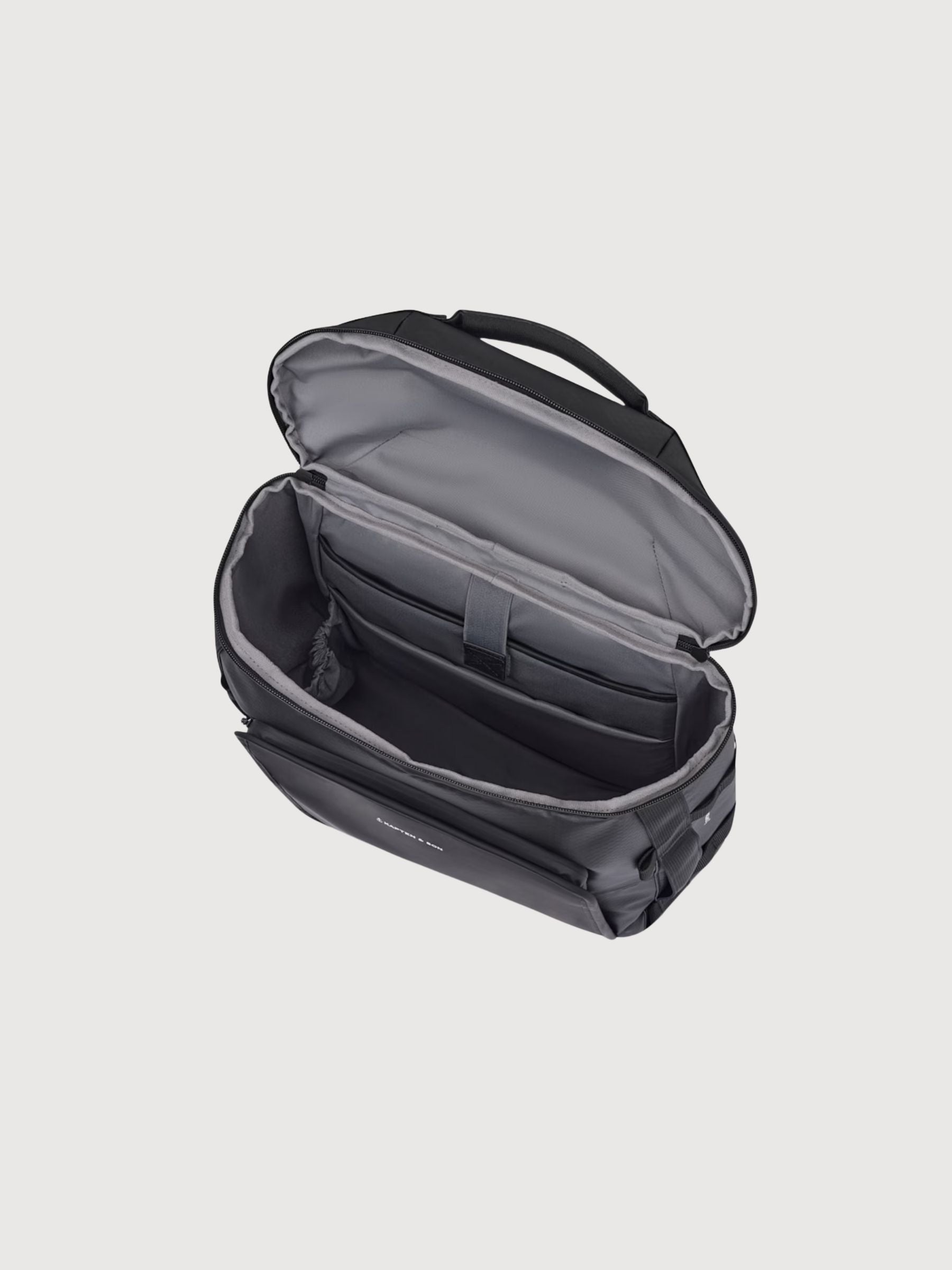 Backpack Lisbon Duffle Small Black | Kapten & Son