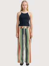 Top Harriet Navy Pannacota Contrast | Thinking Mu