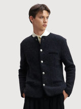 Jacket Brunhard Wool Green Dark | Stapf