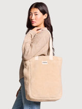 Tote Bag Paul Fur Beige | Hindbag