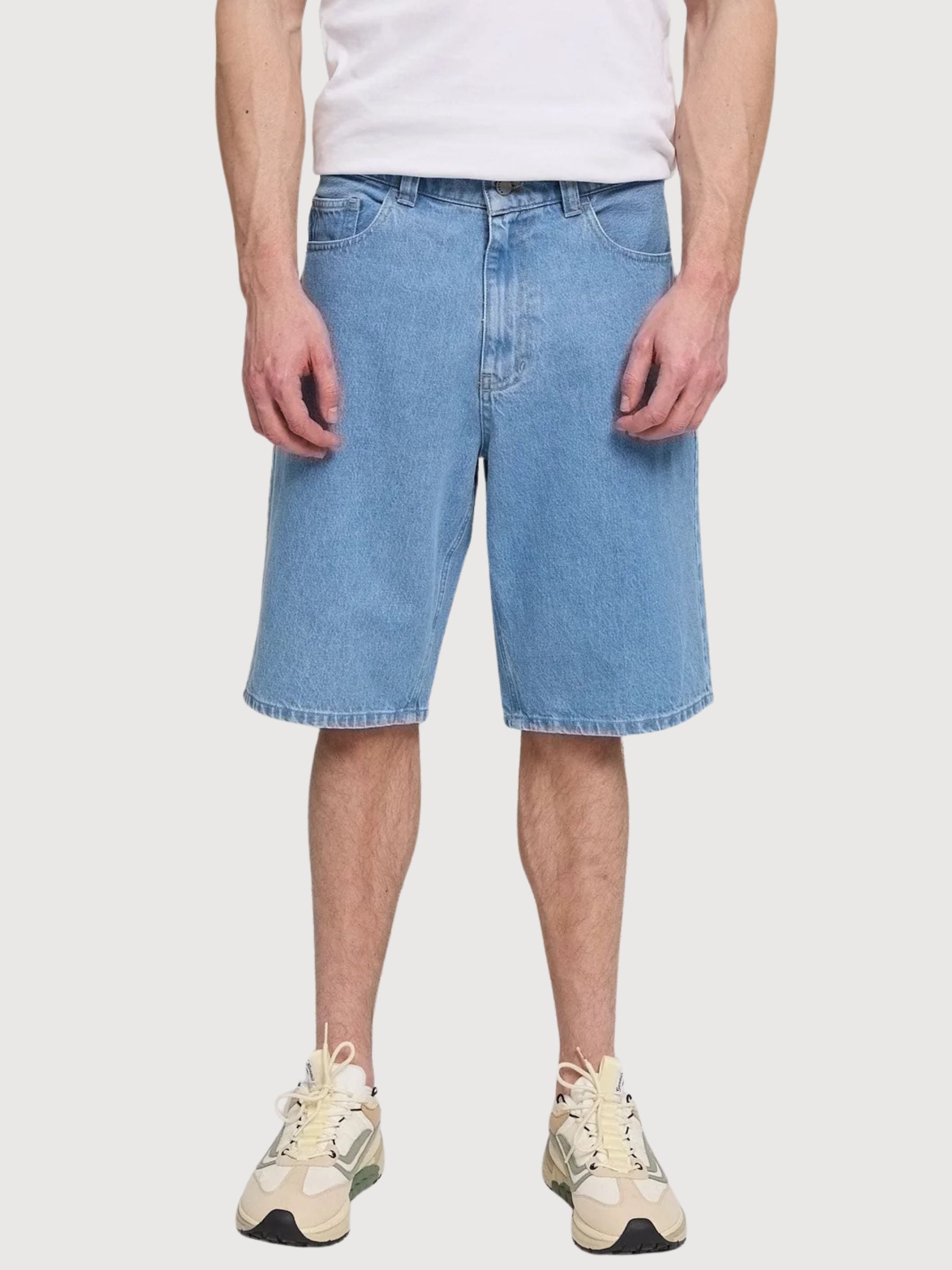 Shorts Denim Man Light Blue Wash | Mazine