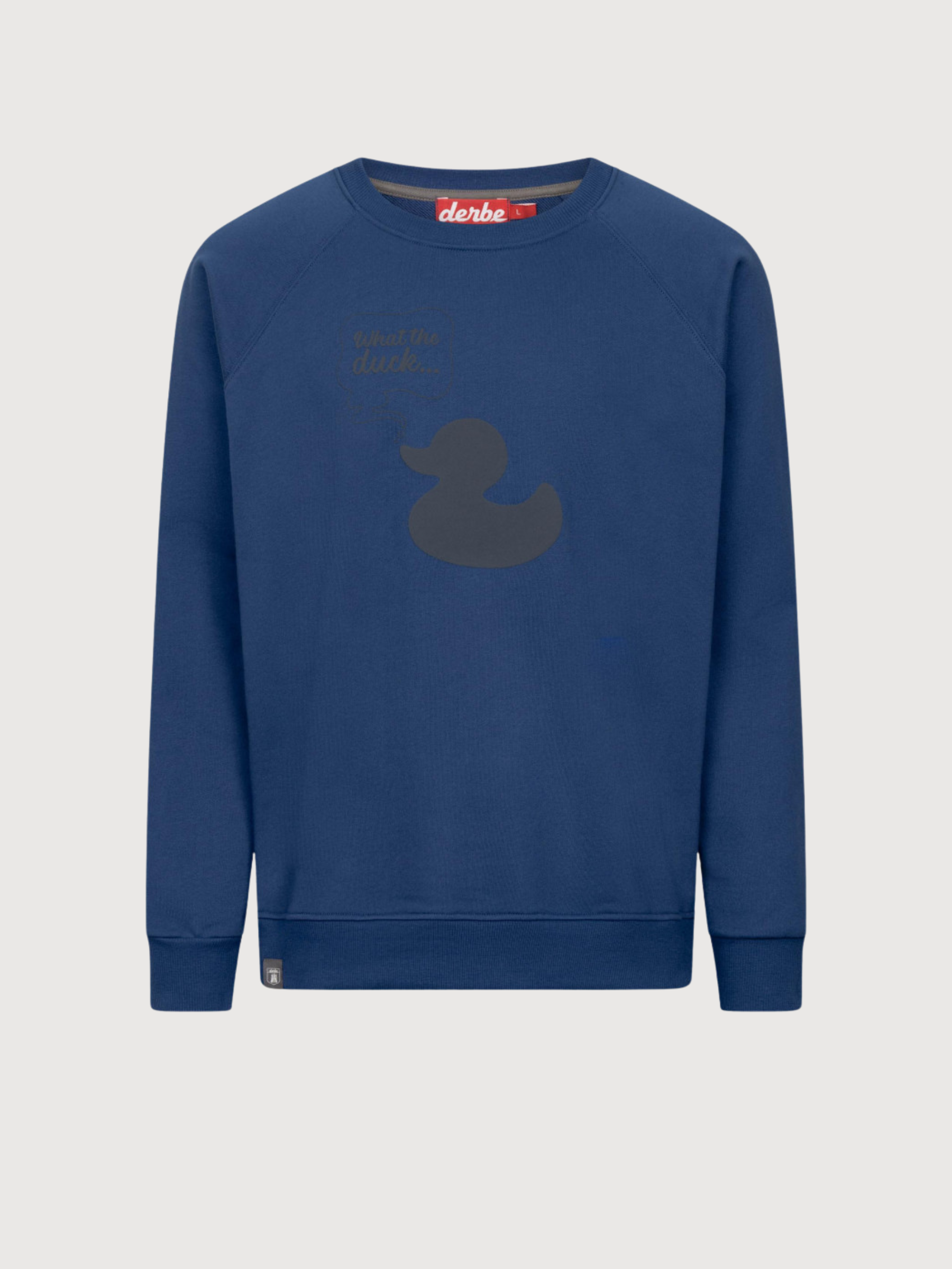Sweatshirt What The Duck Navy Peony Man | Derbe