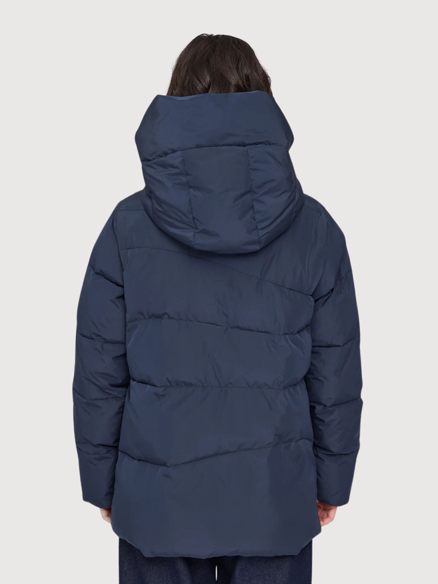 Giacca Waves Quilt Blu Scuro Donna | Mazine