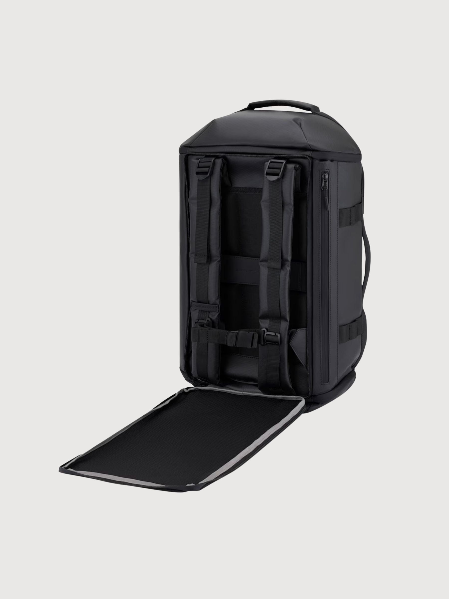 Backpack Lisbon Duffle Small Black | Kapten & Son