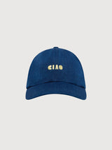 Cap Denim Blue Denim Cotton/Hemp | Lanius