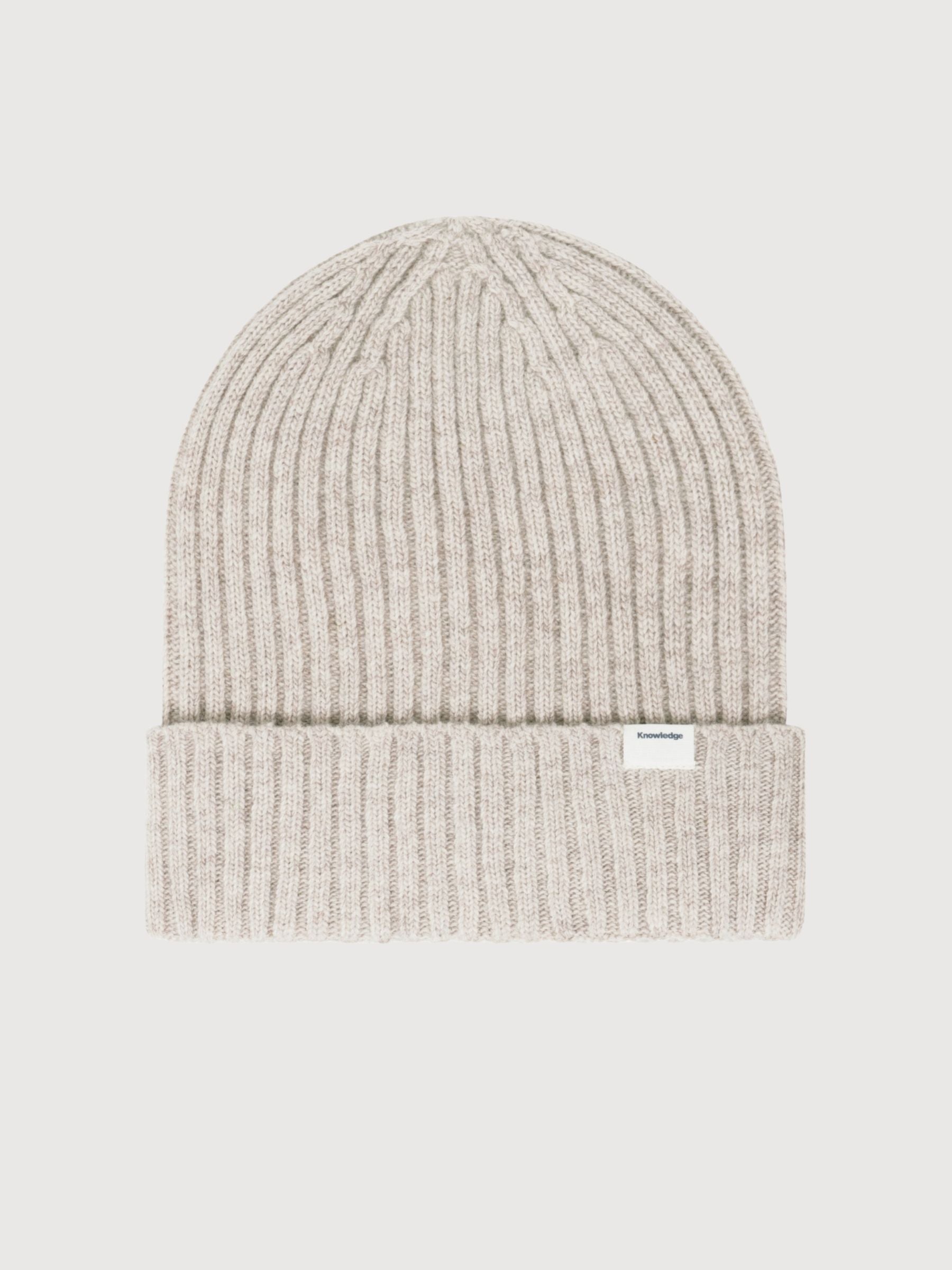 Beanie Rib NatureMelange| Knowledge Cotton Apparel