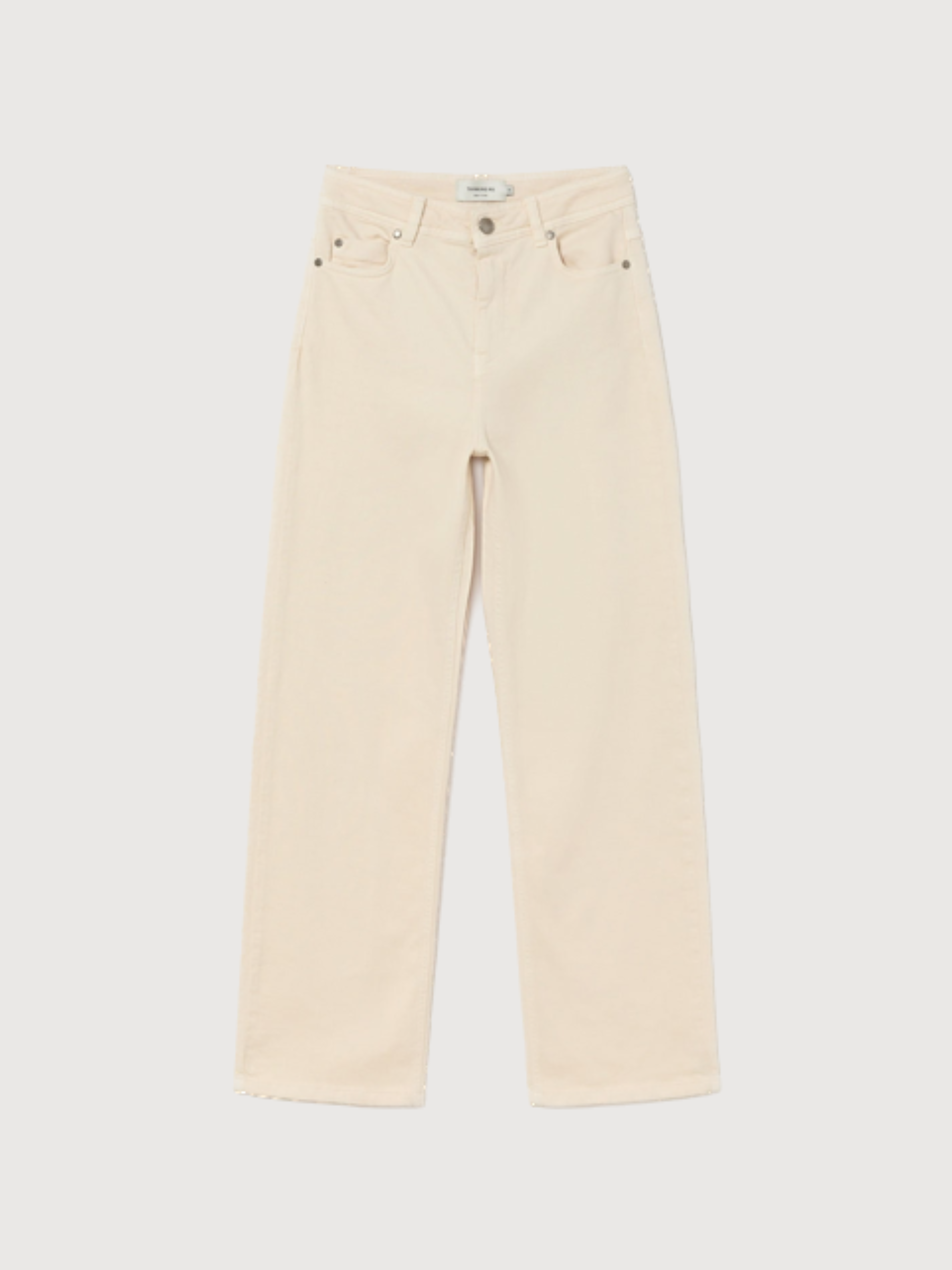 Ivory Theresa Beige Woman Trousers | Thinking Mu