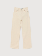 Ivory Theresa Beige Donna Pantaloni | Thinking Mu