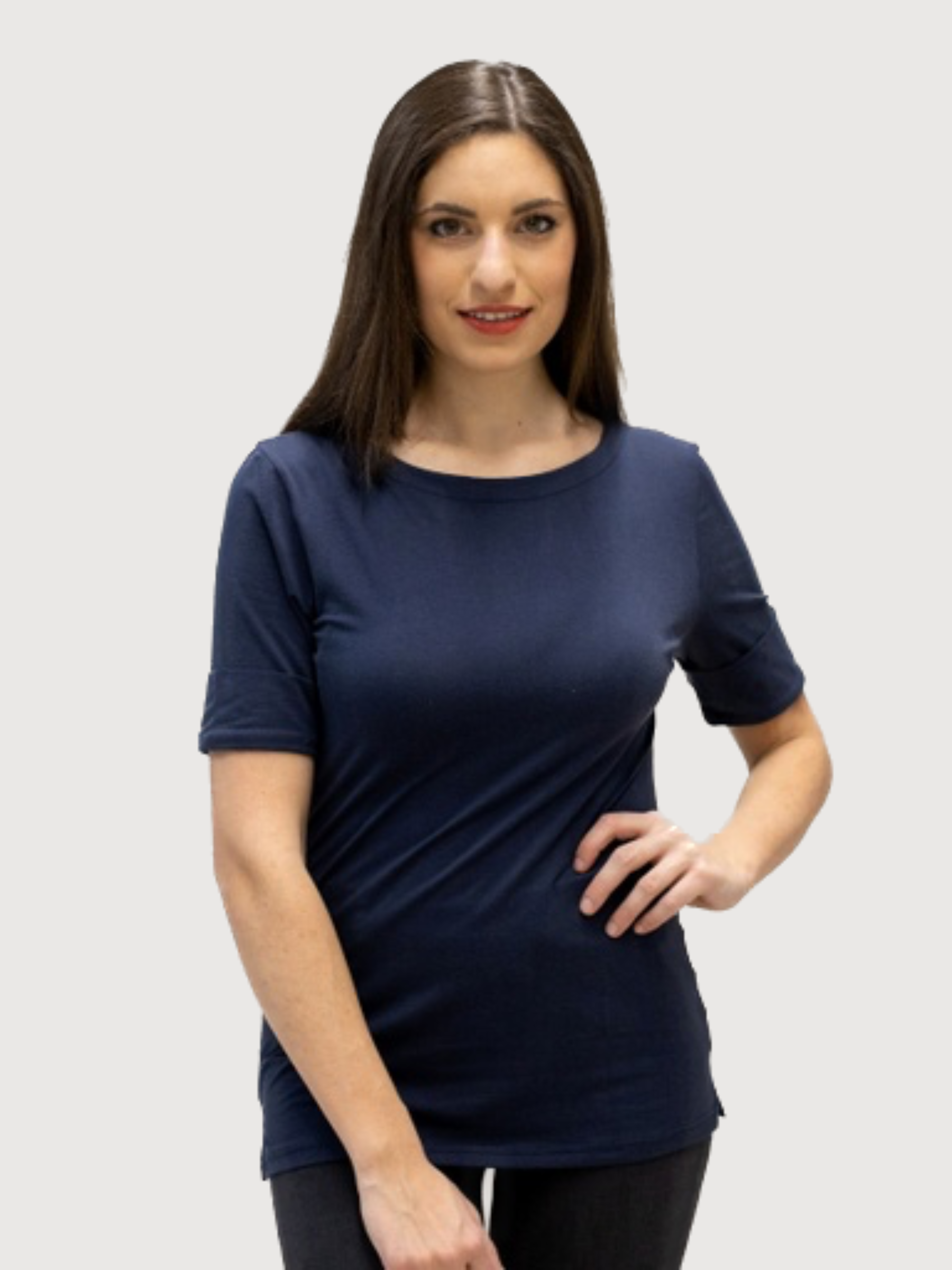 Giovanna T-Shirt Blue Dark