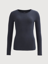 Two-Pack Long-Sleeve Shirt Blue for Women | PEOPLE WEAR ORGANIC