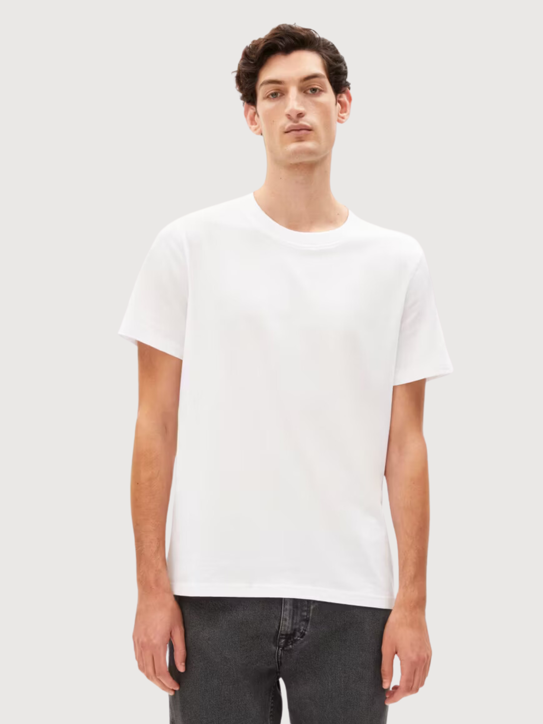 T-shirt Markoos White Organic Cotton | Armedangels