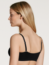 Natural Skin Bustier Black Tencel | Calida