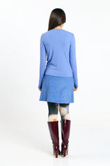 Viana Top Mid Blue | SUITE13LAB