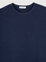 T-Shirt Sienna Woman Blue Mora Viscose | Rifo