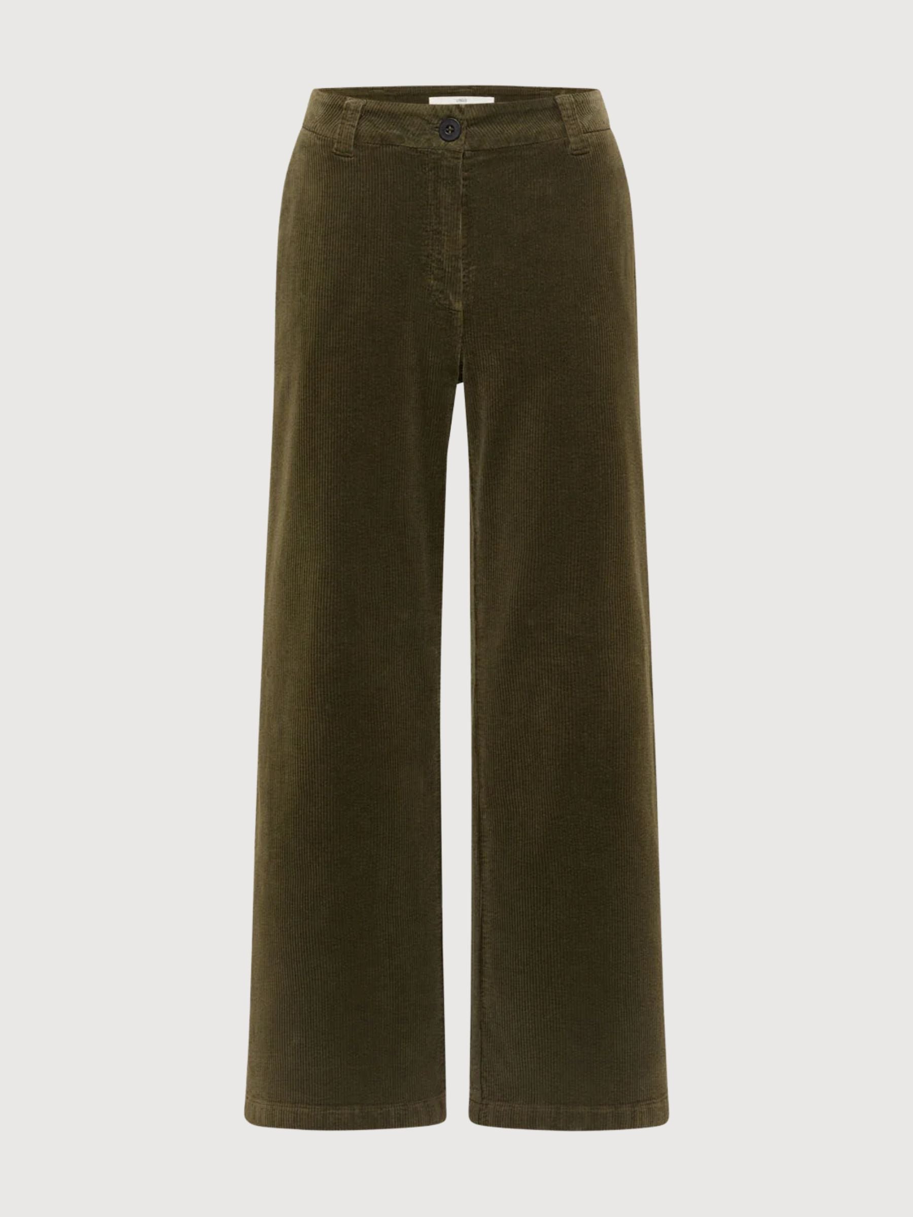 Marlene Corduroy Trousers Turtle | Lanius