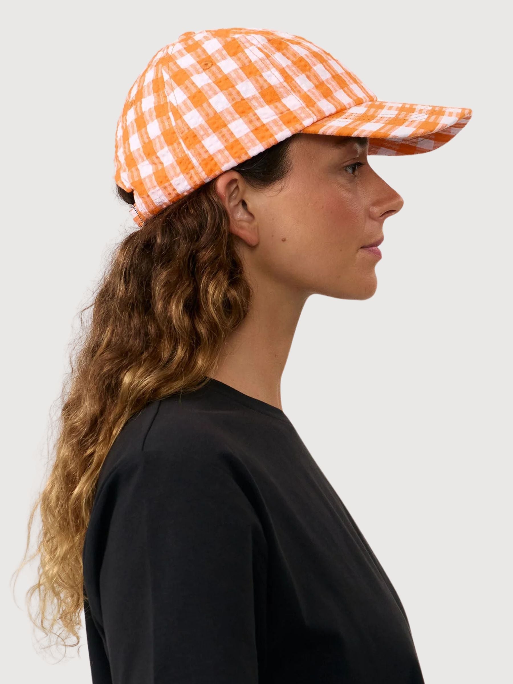 AURA CAP CHECK ARANCIONE | SUITE13LAB
