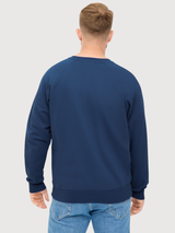 Sweatshirt What The Duck Navy Peony Man | Derbe