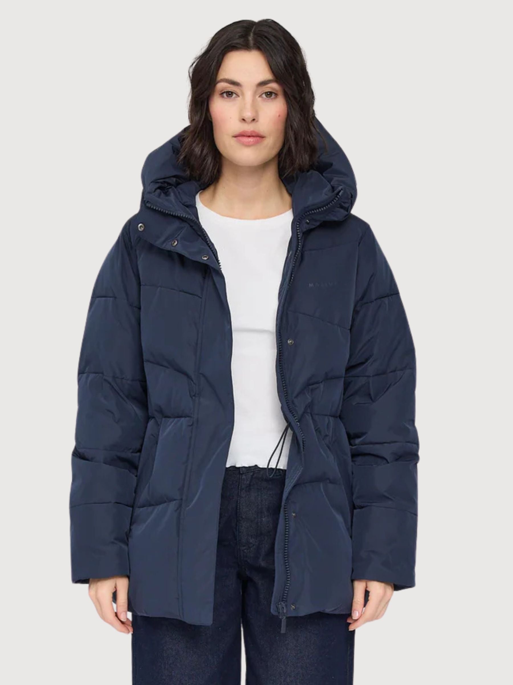 Giacca Waves Quilt Blu Scuro Donna | Mazine