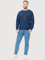 Sweatshirt What The Duck Navy Peony Man | Derbe