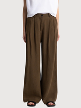 Trouser Larena Woman Carafe | Kings Of Indigo