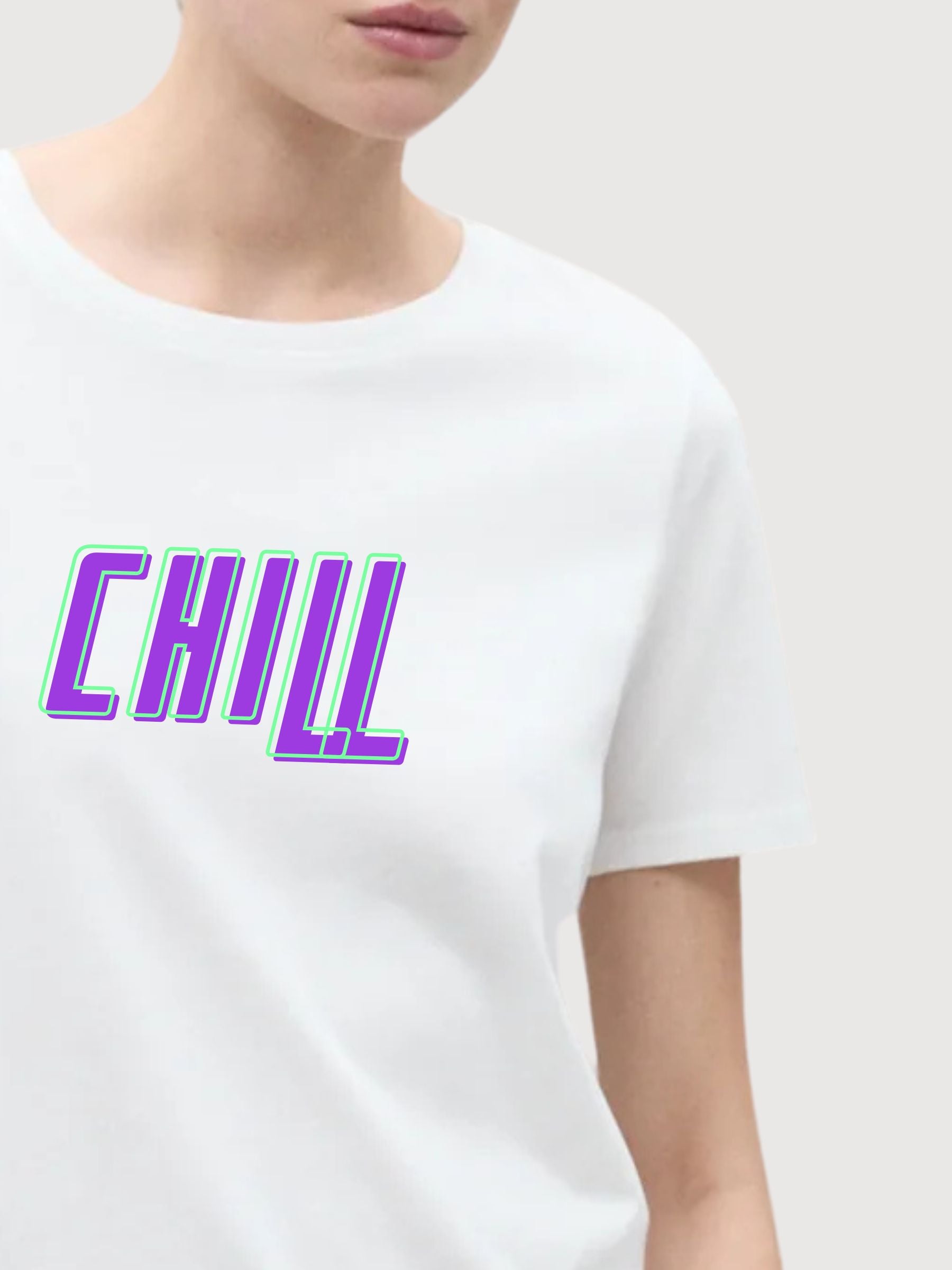 Sara Chill Weißes T-shirt | Re-bello