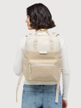 Bergen Pro Fleece-Rucksack Beige | Kapten & Son
