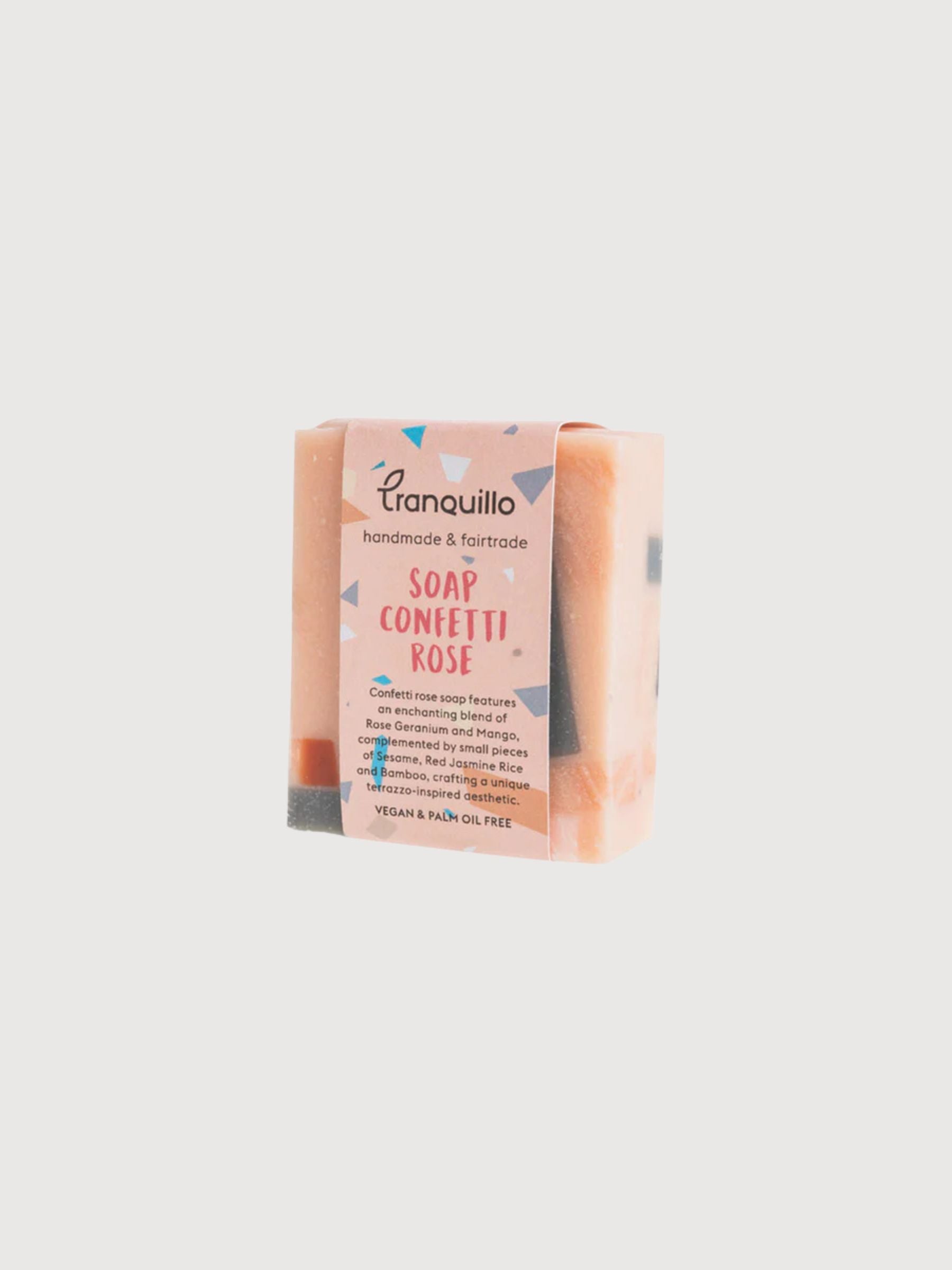 Seife CONFETTI ROSE bunt | Tranquillo