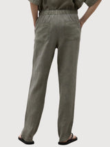 Trousers Indo Brown in Linen | Ecoalf