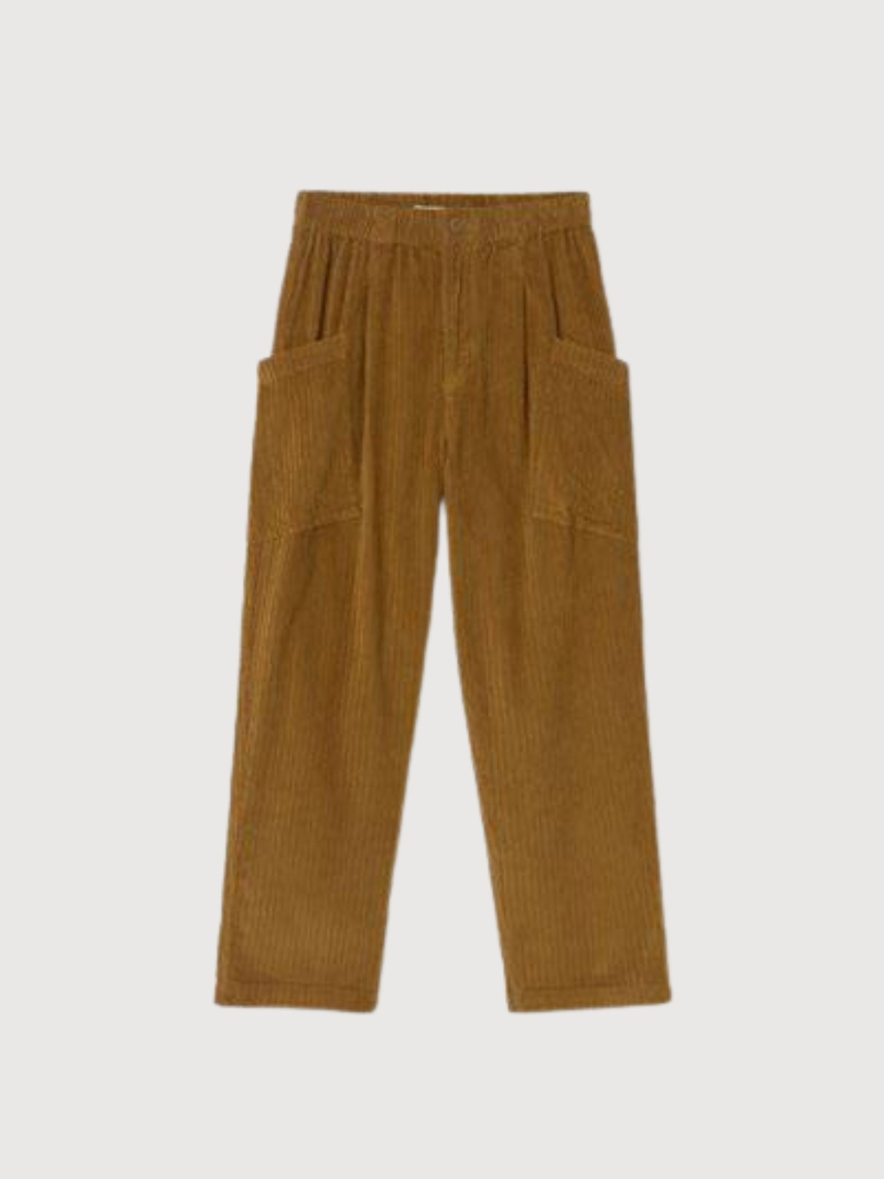 Pantalone Max Marrone unisex Cotone | Thinking Mu