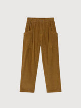 Trouser Max Brown unisex Cotton | Thinking Mu