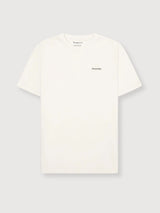 T-Shirt mit regenerativem Bio-Baumwoll-Rückendruck | KNOWLEDGE COTTON APPAREL